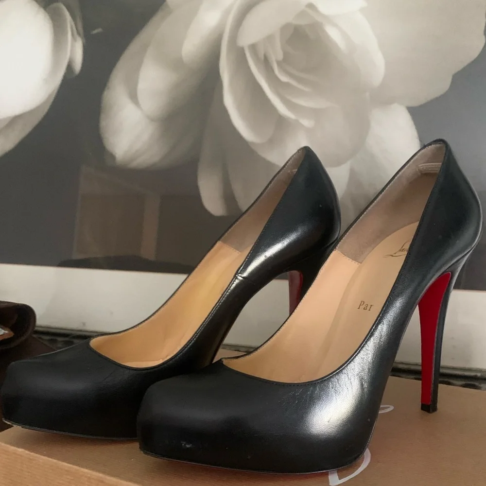 💖HOST PICK💖Christian Louboutin Rolando 120 Kid - 38.5 - Picture 4 of 16